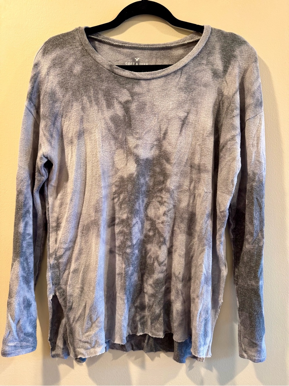 AE Soft & Sexy Plush Tie Dye Long Sleeve - Picture 2 of 7